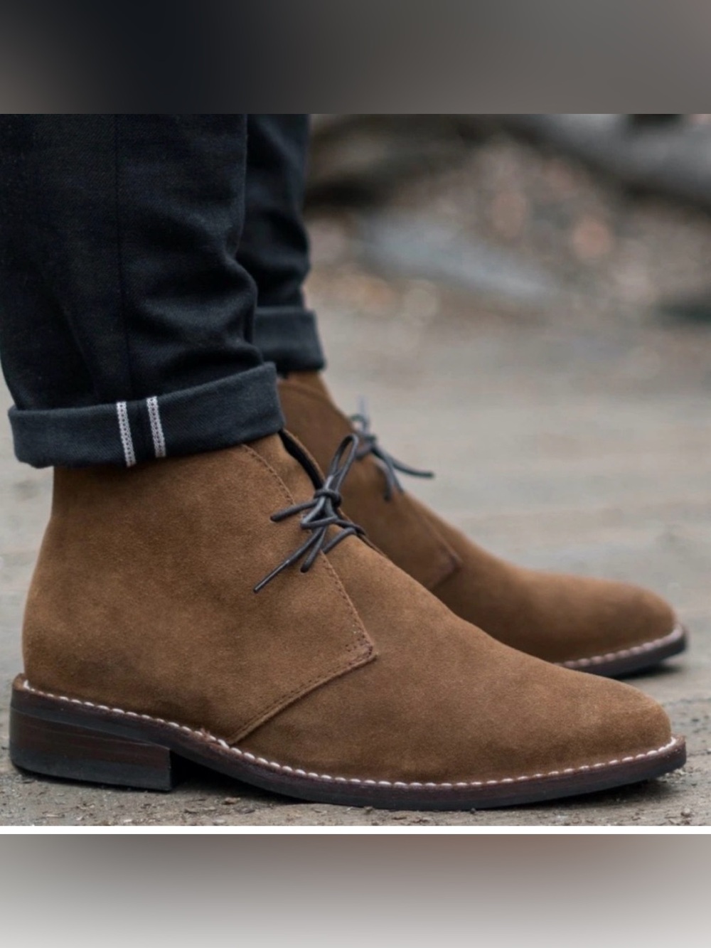 Thursday Boot Scout - Cognac Suede 11.5 Mens